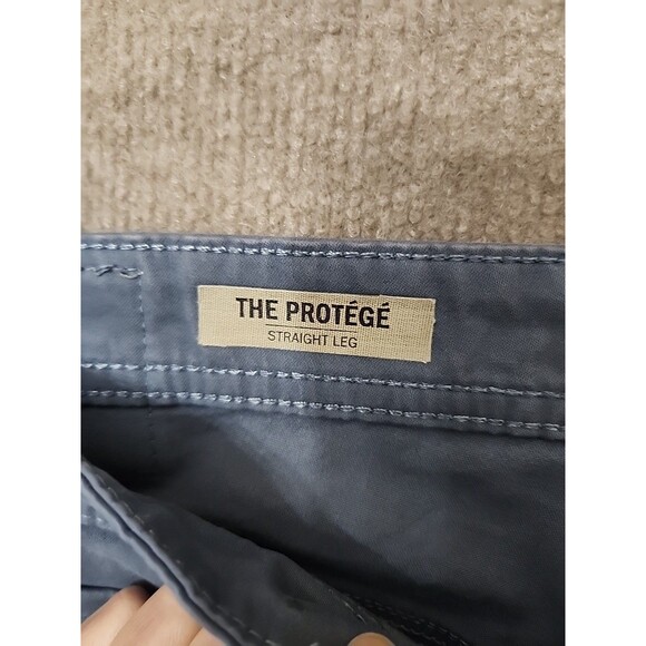 Adriano Goldschmied Protege Pants Mens 34x34 Blue Straight Leg Stretch - Picture 7 of 9